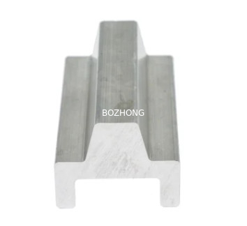 Customized Aluminium Profile Extrusion For Transportation Conductor Guide