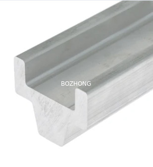Customized Aluminium Profile Extrusion For Transportation Conductor Guide
