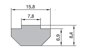Connector Link-8-8-30 Insert It Into The Groove